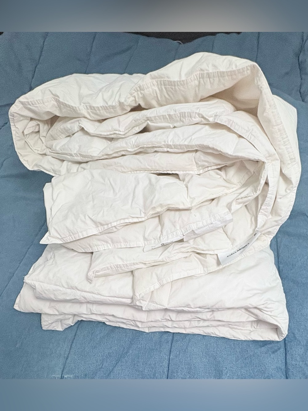 IKEA FJÄLLARNIKA Full/Queen Down Feather Comforter Duvet Insert Light Warm Fluff